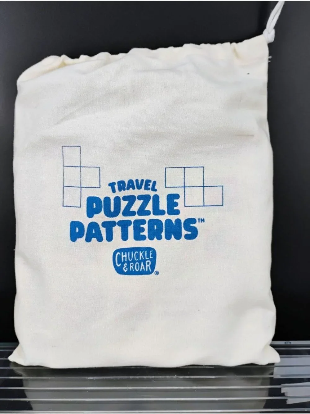 Travel Puzzle Patterns By Chuckle & Roar Canvas Pouch Game